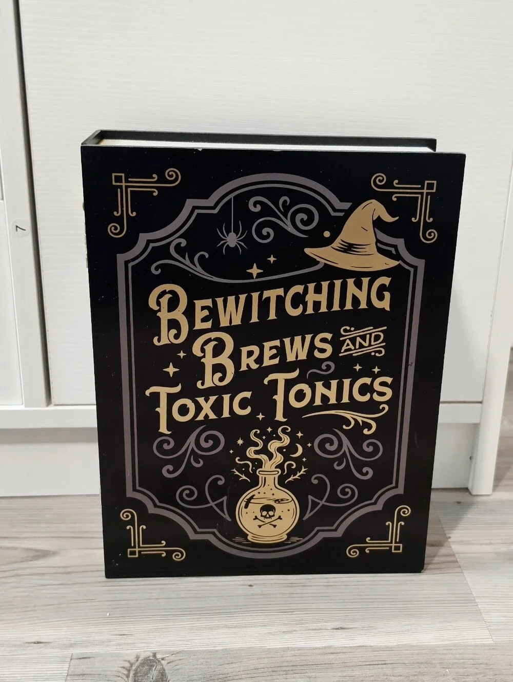 Target Bullseye Playground Halloween 2026 Wood Book Decor - Witching Brews